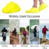 Waterproof silicone shoe covers