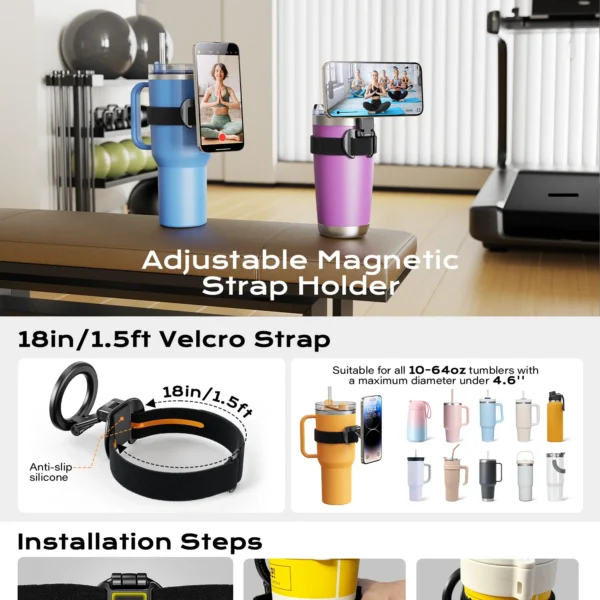 kf-S21ea8a0532a2447bb2643a132e657dc6x Mug-safe Water Bottle/Phone Holder