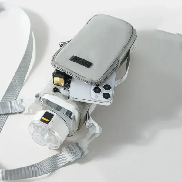 Water Bottle Bag With Phone Pocket