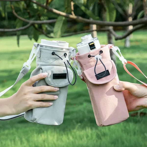 Water Bottle Bag With Phone Pocket