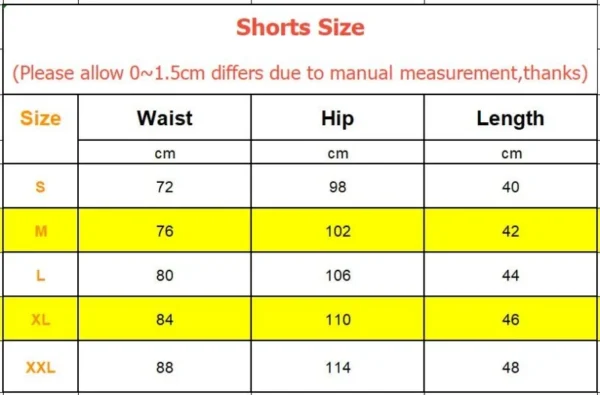 Men’s innovative shorts