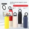 Insulated Water Bottle with Magnetic Phone Holder